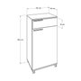 Hanah Home Armario multiusos Adr-411-Pp-1 Blanco